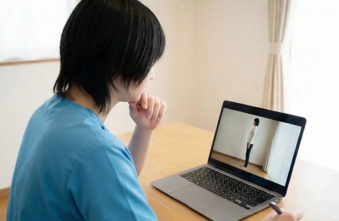 オンライン完結・動作分析&セルフケア処方(60分)