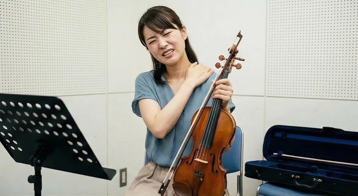 整体で神奈川県川崎市麻生区新百合ヶ丘の楽器演奏による肩こりを根本からケアする方法