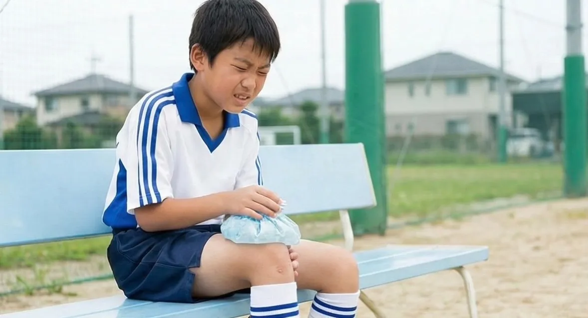 整体で子供のサッカー膝オスグッドに挑む東京都稲城市で自宅ケアと予防法