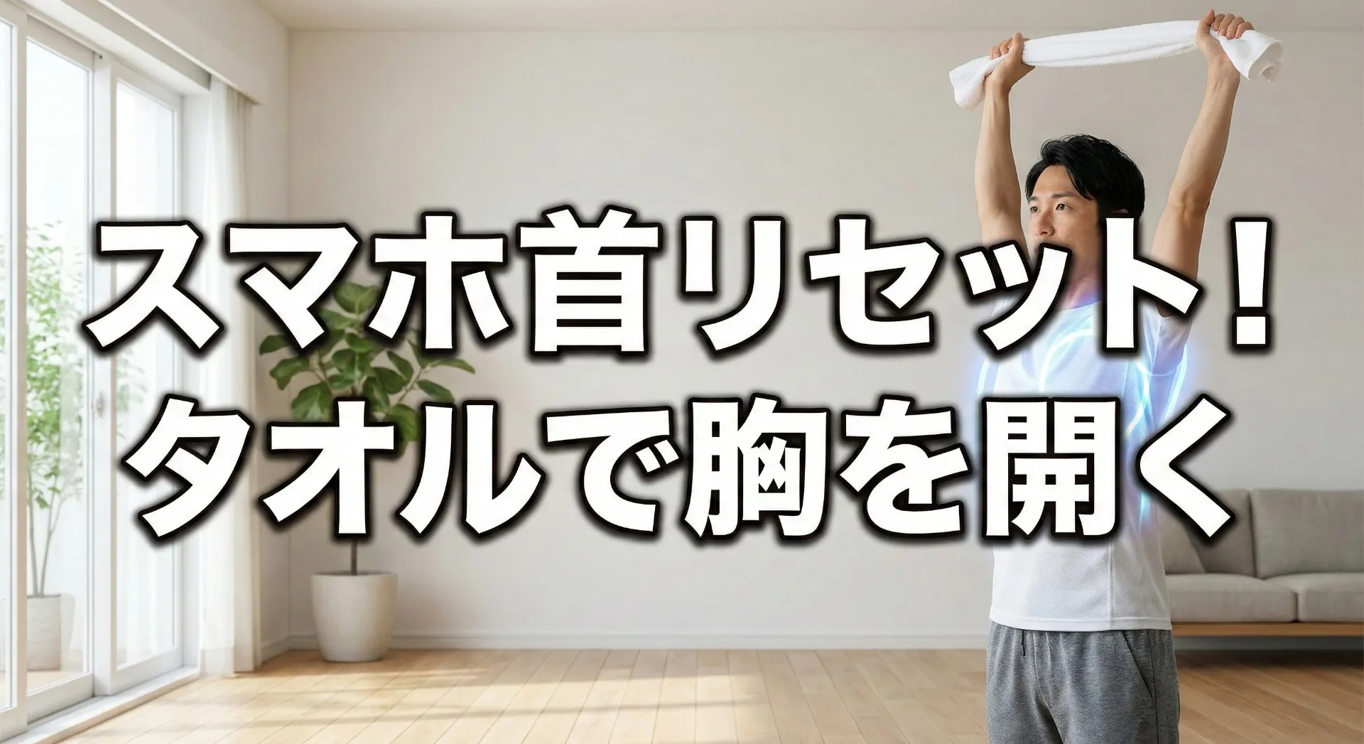 スマホ首は首を伸ばすな整体で危険回避する胸椎ストレッチの新常識