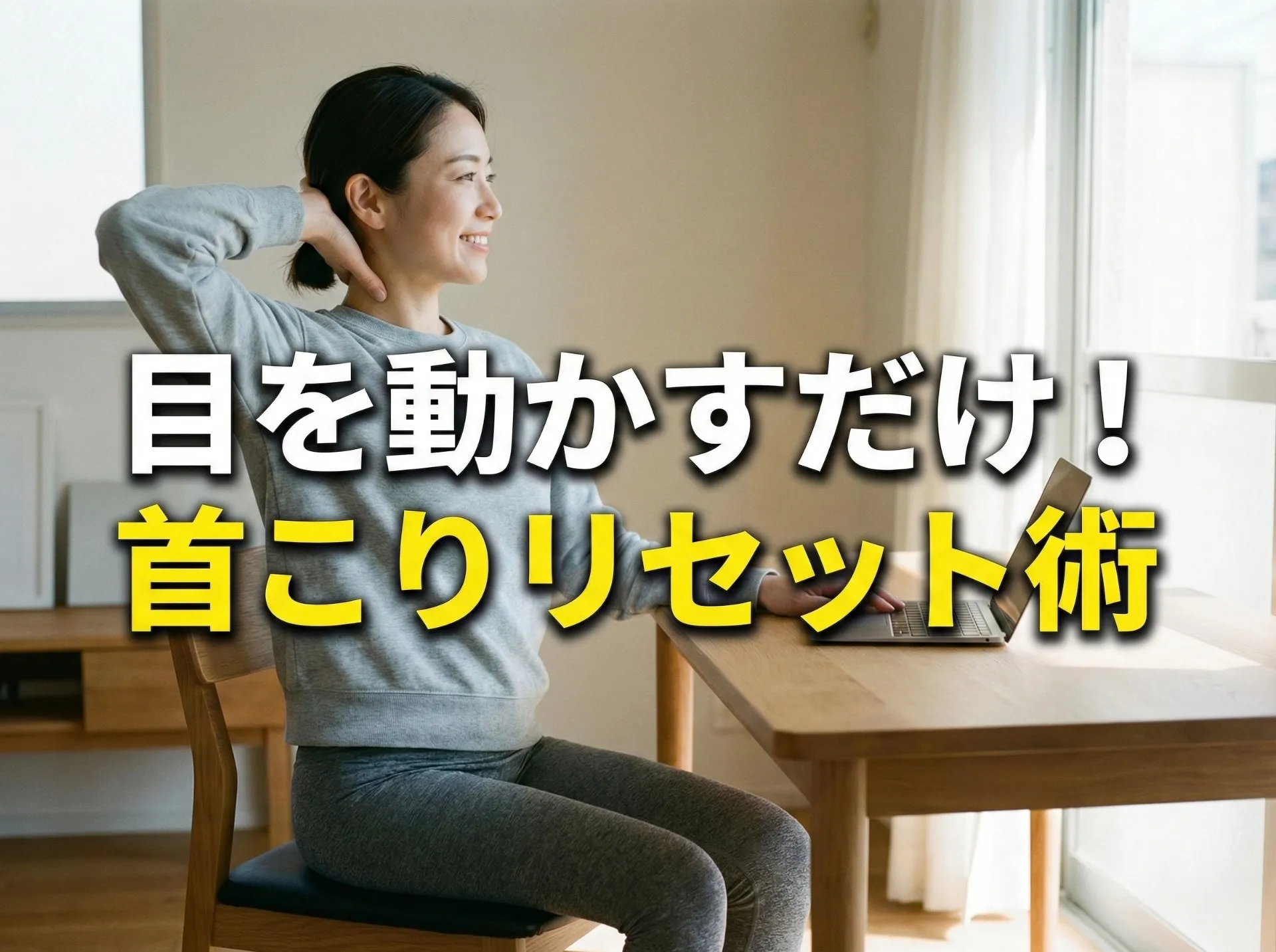 眼精疲労と首こりの関係をセルフストレッチで解消するやさしい実践ガイド