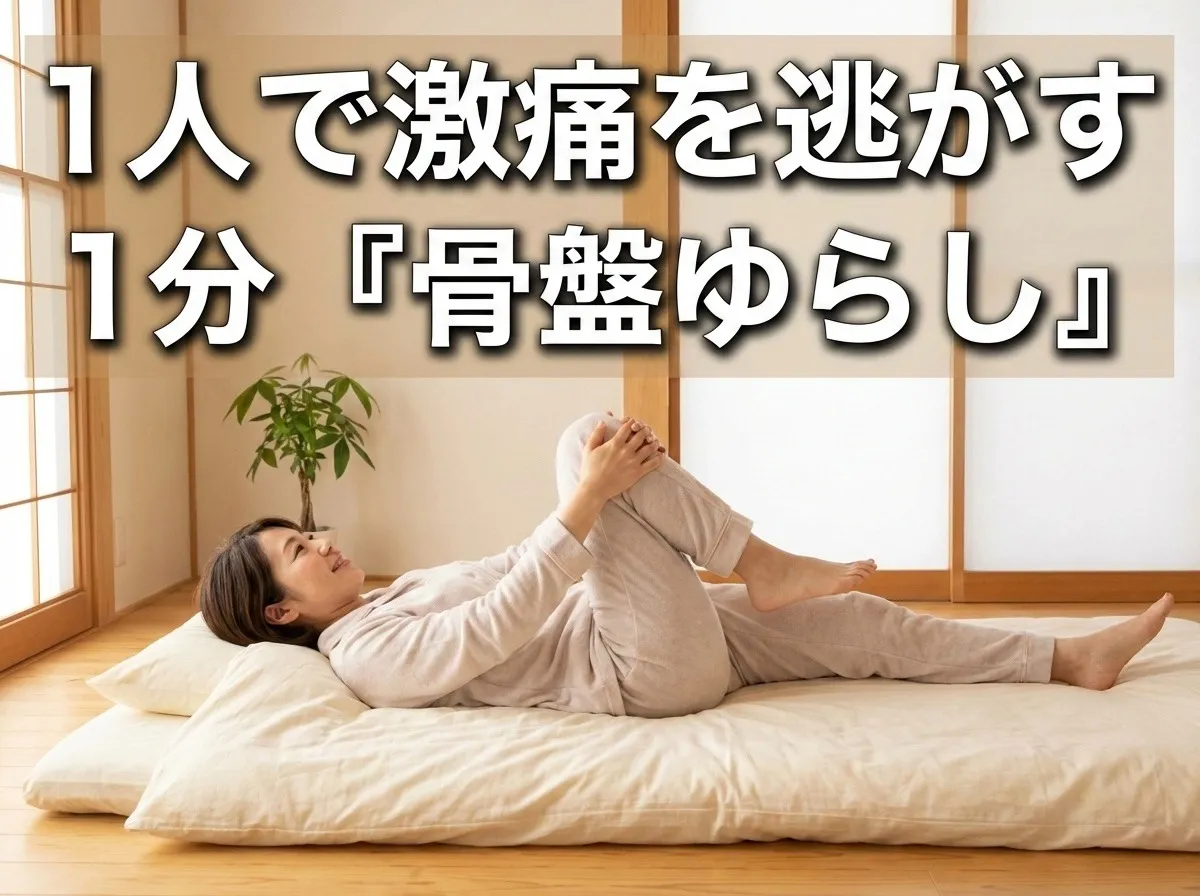 腰痛とぎっくり腰を理学療法士が出張整体で改善へ導く骨盤ゆらしの治し方とオンライン相談活用術